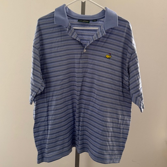 Masters Other - Masters Blue Striped Polo Shirt XL